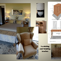 bedroom furnishing and finishing touches