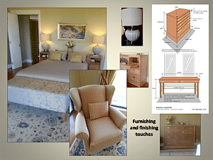 bedroom furnishing and finishing touches